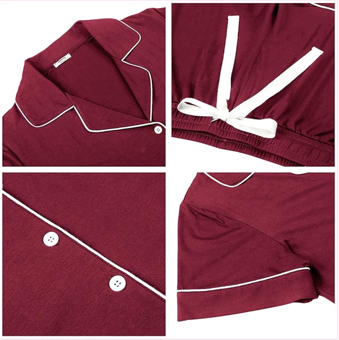 Women's Pants Pajama Set - Long Sleeve - 2 Piece