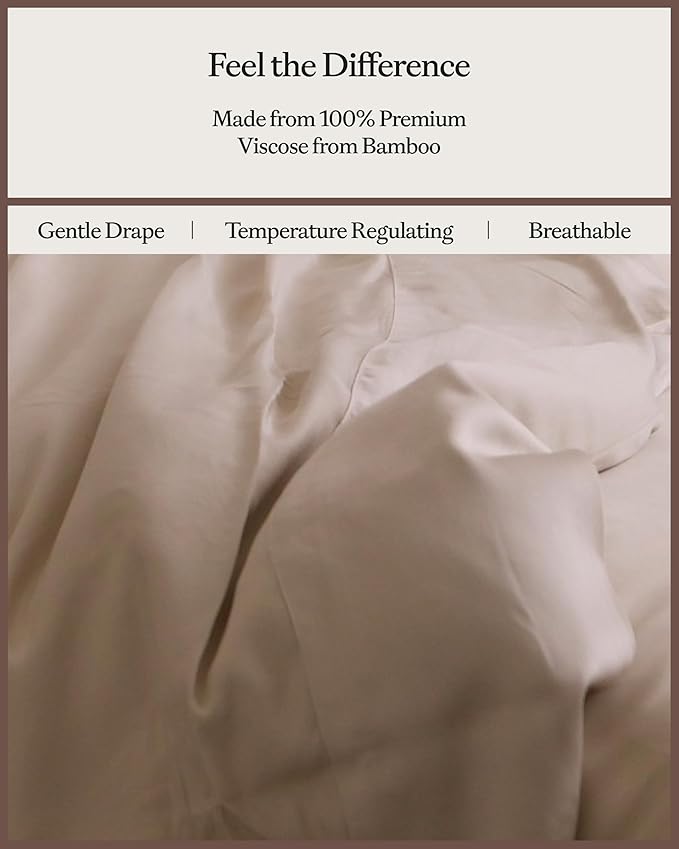 Bamboo Cooling Duvet Cover - Twin