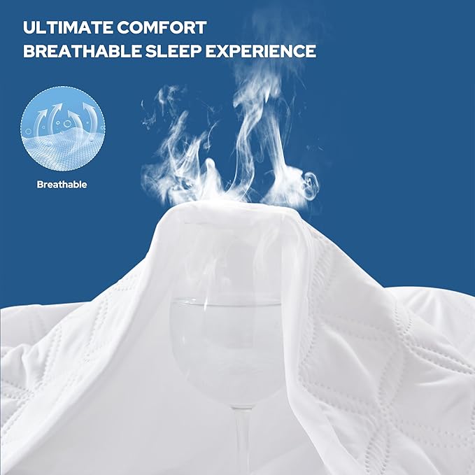 Waterproof Mattress Protector - Twin XL - 2 Pack