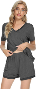 Women's Bamboo Cooling Pajama Set - Short Sleeve - 2 Piece