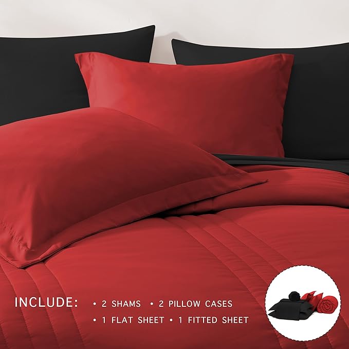 Comforter Set - King - 7 Piece