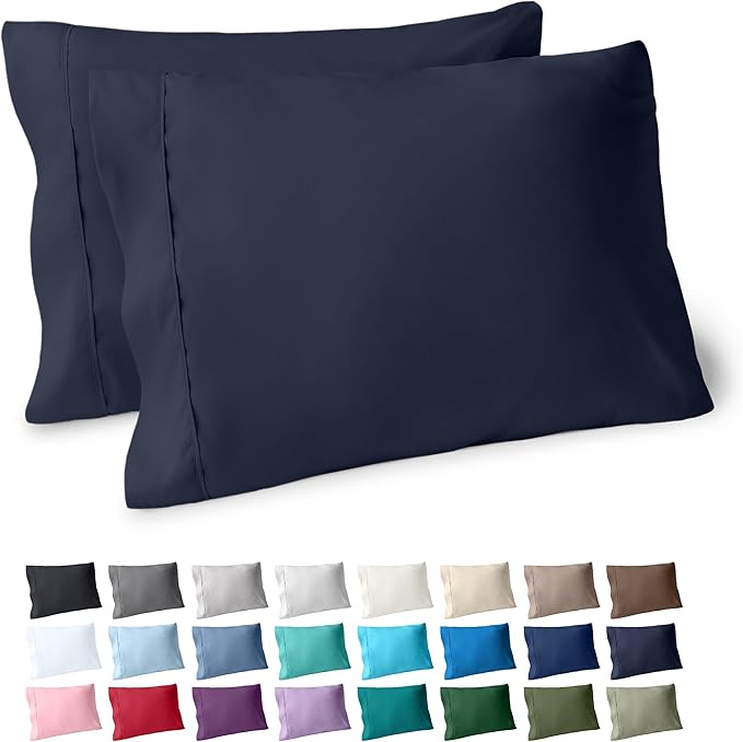 Microfiber Hypoallergenic Pillowcase Set - King - 2 Piece