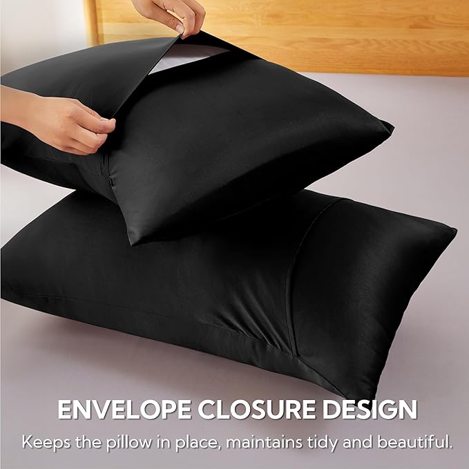 Bamboo Cooling Pillowcase Set - King - 2 Piece