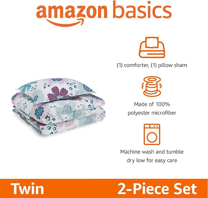 Microfiber Comforter Set - Twin - 2 Piece