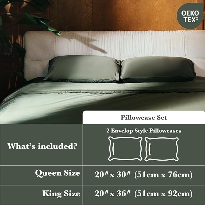 Cooling Pillowcase Set - King