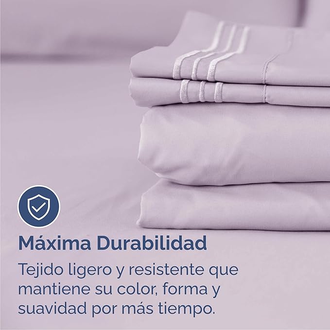 Cooling Bed Sheet Set - King - 4 Piece