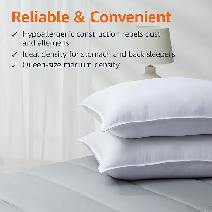 Down Alternative Bed Pillow - Queen