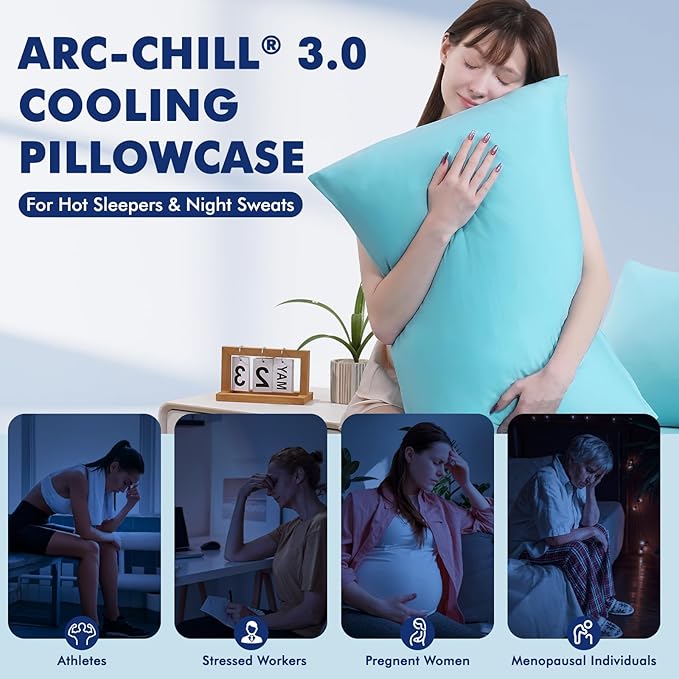 Cooling Pillowcase Set - Standard - 2 Piece