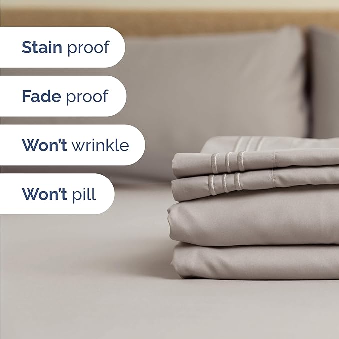 Cooling Bed Sheet Set - Twin - 3 Piece