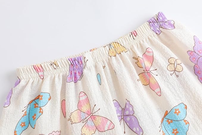 Shorts Pajama Set - Short Sleeve - 2 Piece