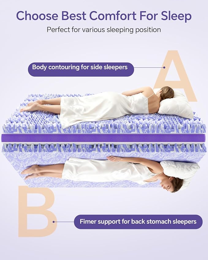 Memory Foam Mattress Topper - Full