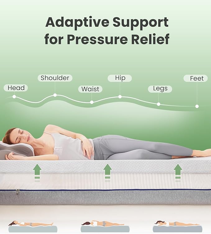 Bamboo Mattress Topper - King