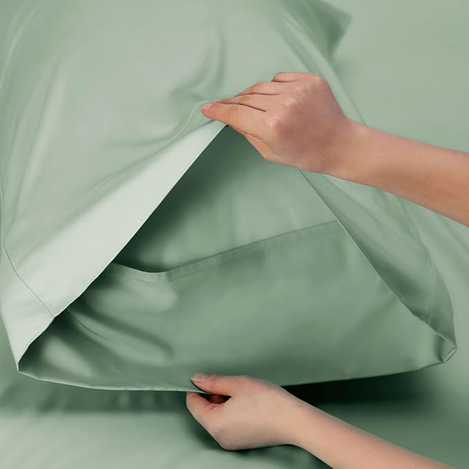 Bamboo Cooling Bed Sheet Set - Queen