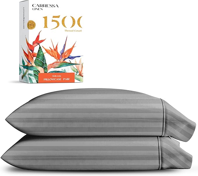Linen Cooling Pillowcase Set - King - 2 Piece