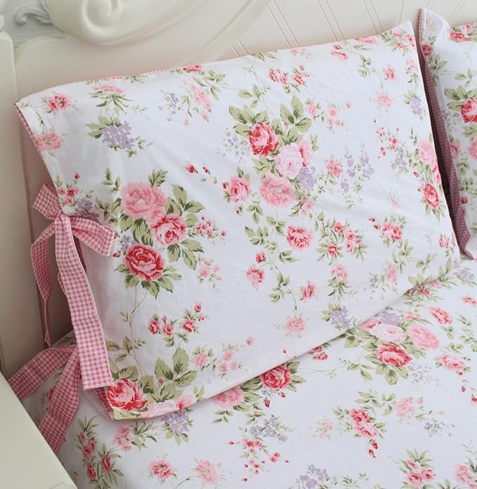 100% Cotton Bed Sheet Set - California King - 4 Piece