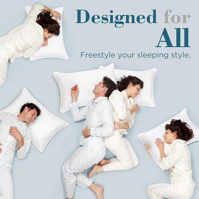 Down Alternative Bed Pillow - King - 2 Piece