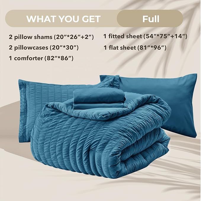 Comforter Set - Full - 7 Piece