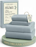 Linen Bed Sheet Set - Full - 4 Piece
