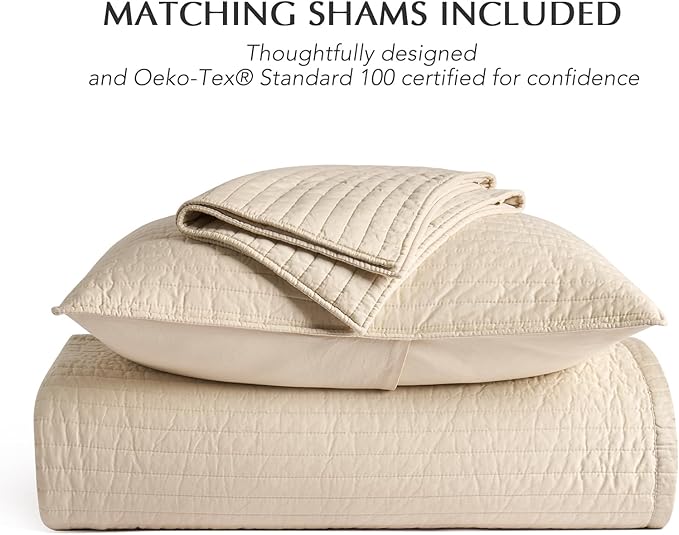 Quilt Set - King - 3 Piece