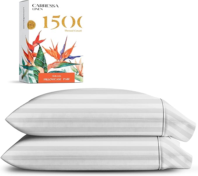 Linen Cooling Pillowcase Set - Queen - 2 Piece