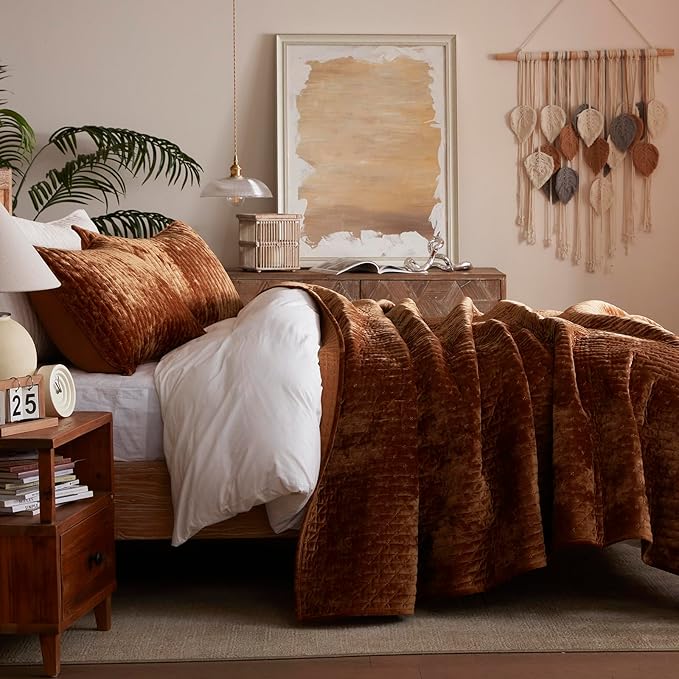Velvet Quilt Set - Queen