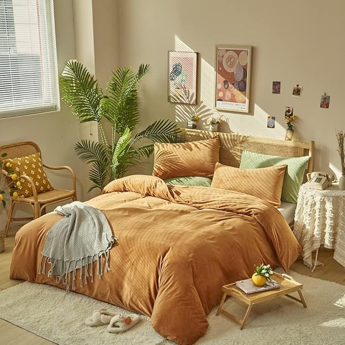 Velvet Comforter Set - Queen - 3 Piece