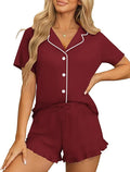Shorts Pajama Set - Short Sleeve - 2 Piece