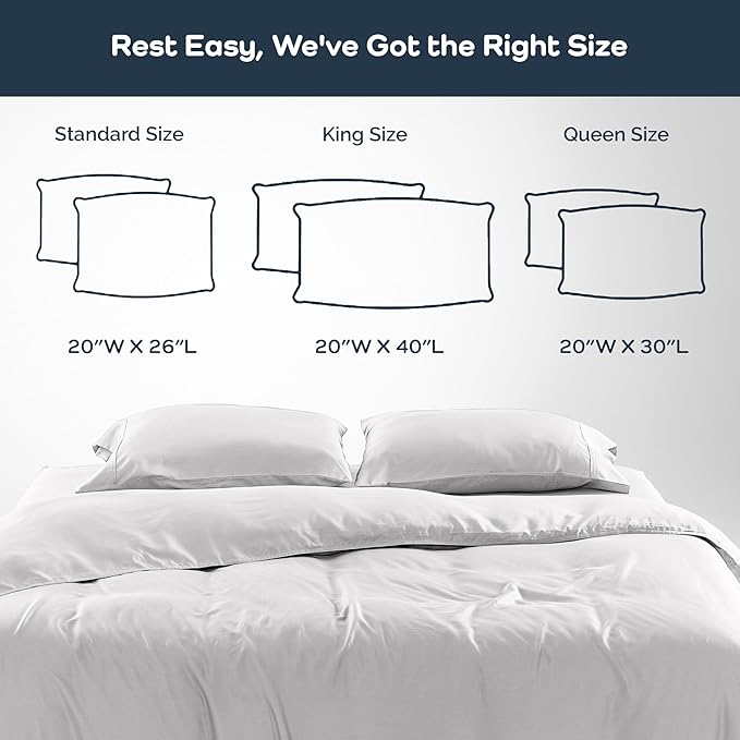 Cooling Pillowcase Set - King - 2 Piece
