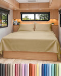 Cooling Bed Sheet Set - Queen - 4 Piece