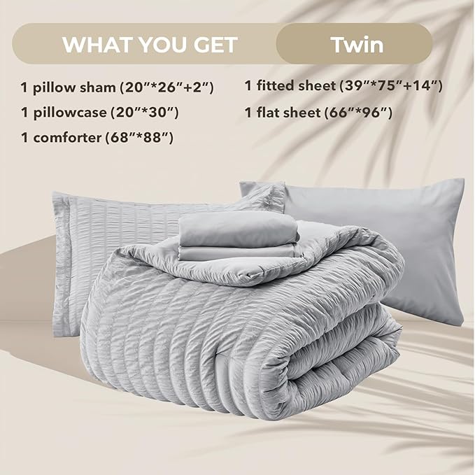 Comforter Set - Twin - 5 Piece