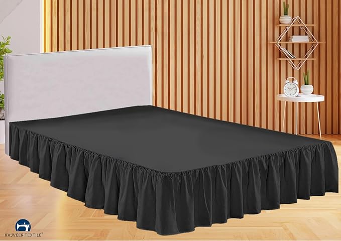 Microfiber Bed Skirt - King - 15 in Drop