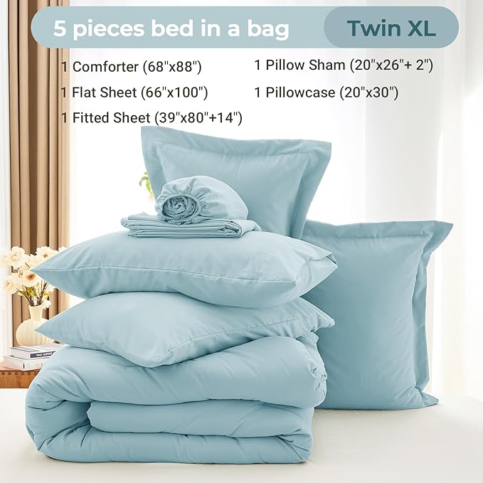 Comforter Set - Twin XL - 5 Piece