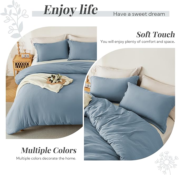 Microfiber Duvet Cover Set - 3 Piece