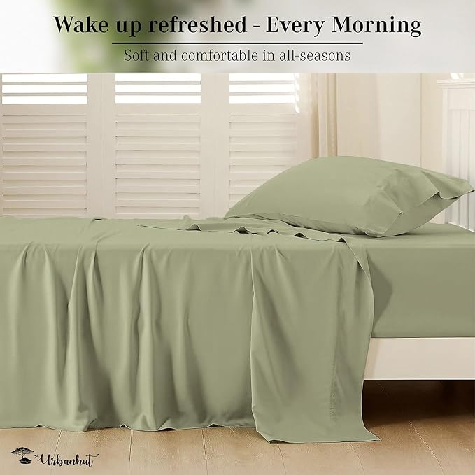 Bed Sheet Set - Twin - 16 in Deep Pocket - 3 Piece