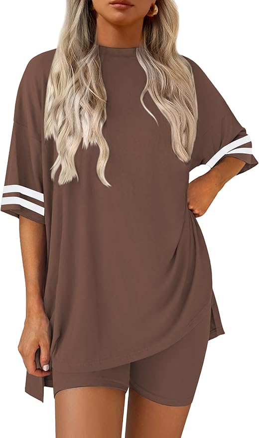 Shorts Pajama Set - Short Sleeve - 2 Piece