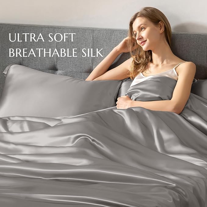 Mulberry Silk Duvet Cover - Full