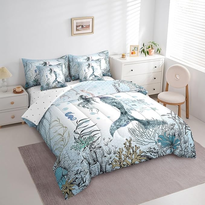 Comforter Set - Queen - 7 Piece
