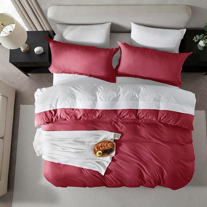 Duvet Cover Set - Queen - 90 x 90 in - 3 Piece