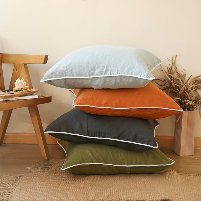 Linen Pillowcase Set - 2 Piece