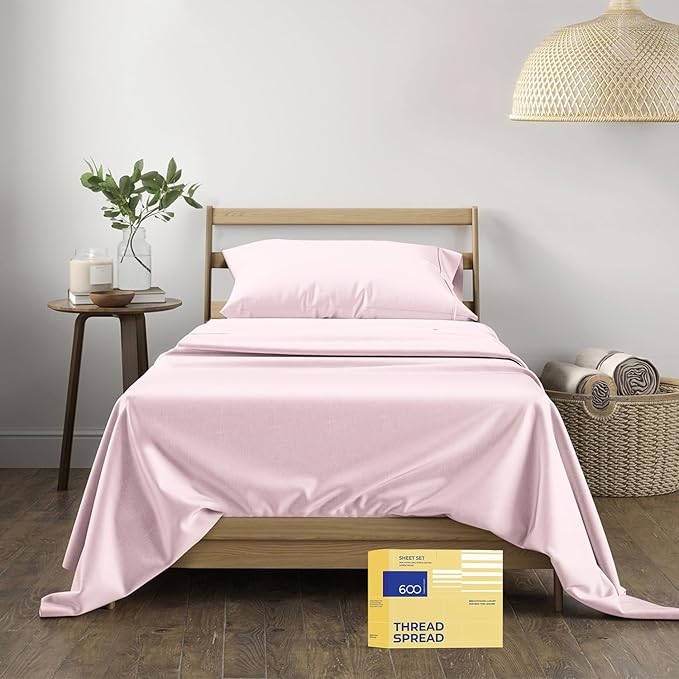 Cooling Bed Sheet Set - Twin - 16 in Deep Pocket - 3 Piece