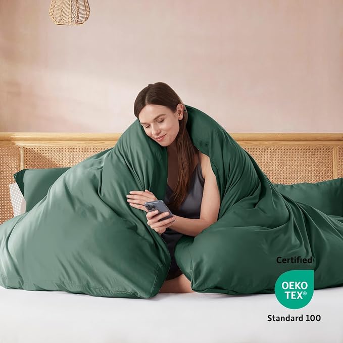 Duvet Cover Set - Full - 80 x 90 in - 3 Piece