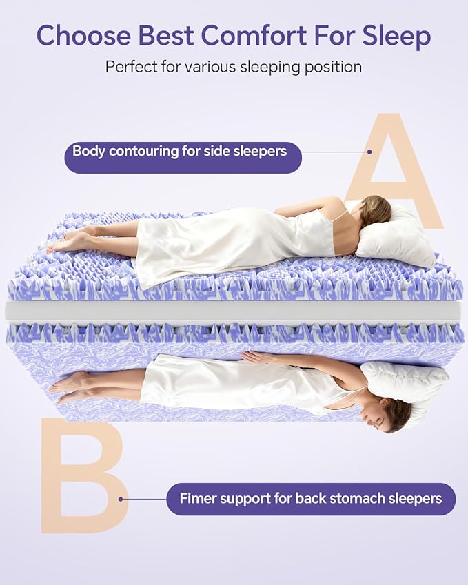 Memory Foam Mattress Topper - Queen