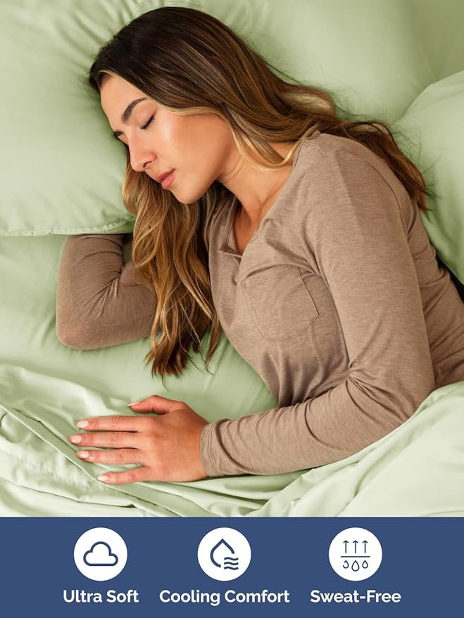 Cooling Bed Sheet Set - Full - 6 Piece