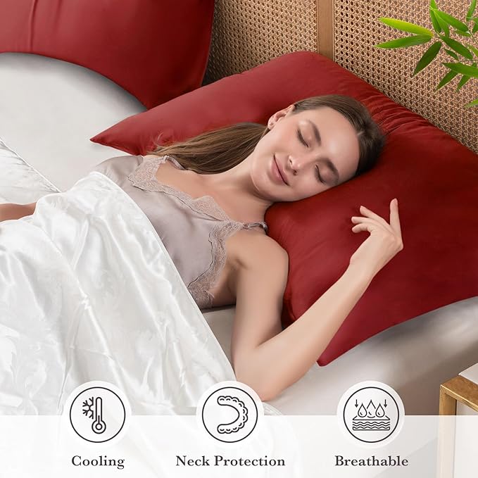 Bamboo Cooling Pillowcase - King