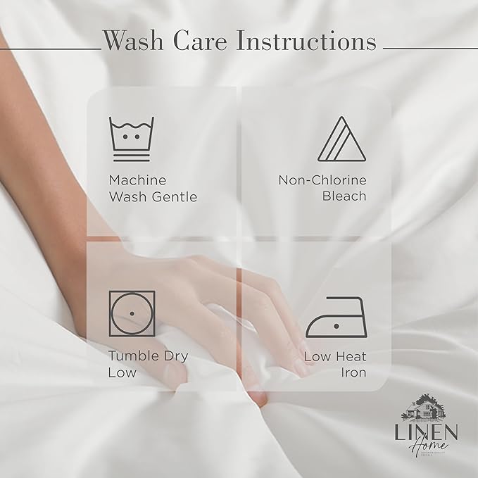 100% Cotton Bed Sheet Set - Queen - 8 Piece