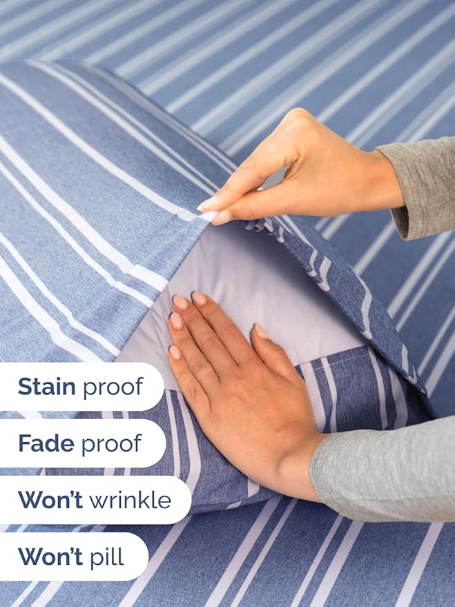 Cooling Bed Sheet Set - Split King - 7 Piece