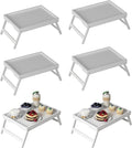 Bamboo Bed Tray - 6 Pack