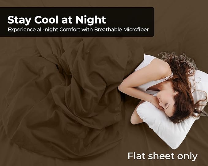 Microfiber Flat Sheet - King
