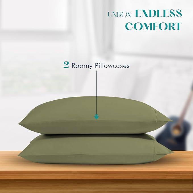 Linen Cooling Pillowcase Set - King - 2 Piece