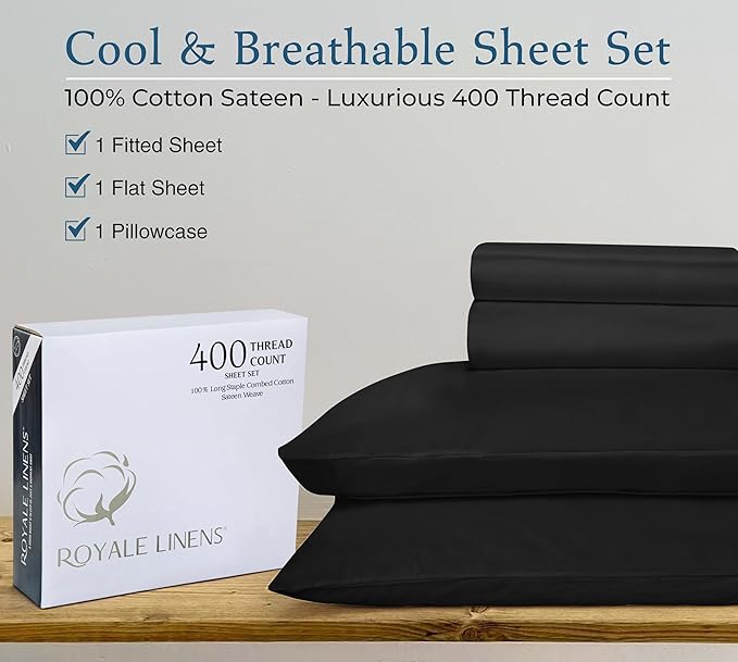 Cooling Bed Sheet Set - Twin - 3 Piece